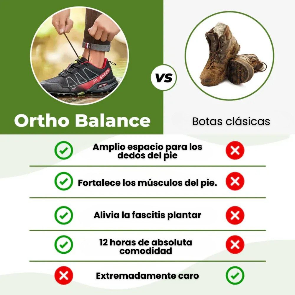 Ortho Balance – Zapato ortopédico para caminar